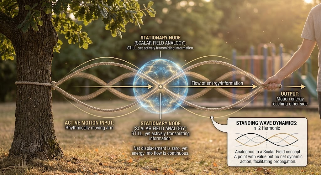 how is scalar field created analogy